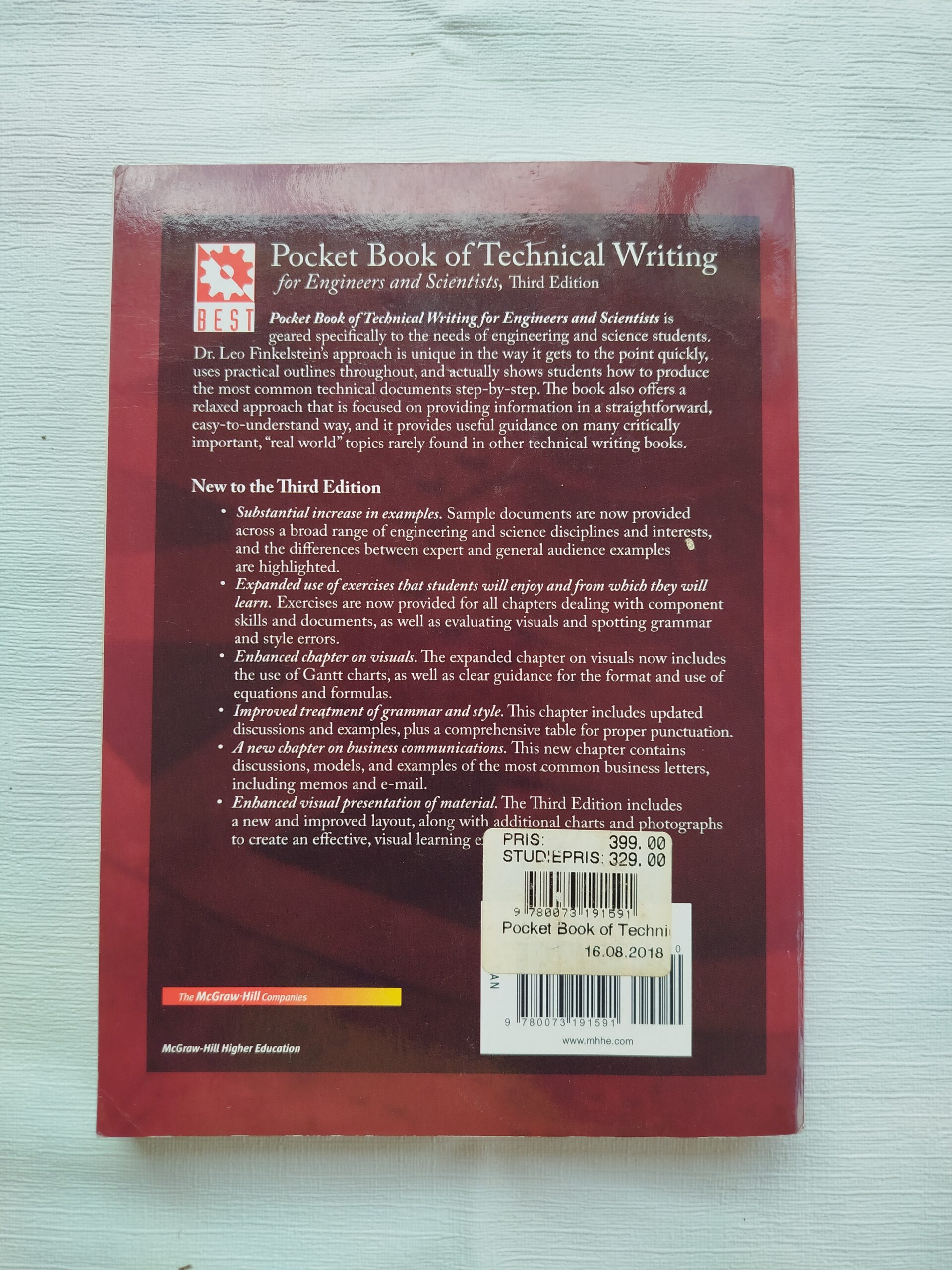 Pocket Book of Technical Writing for Engineers and Scientists - Imagen 2