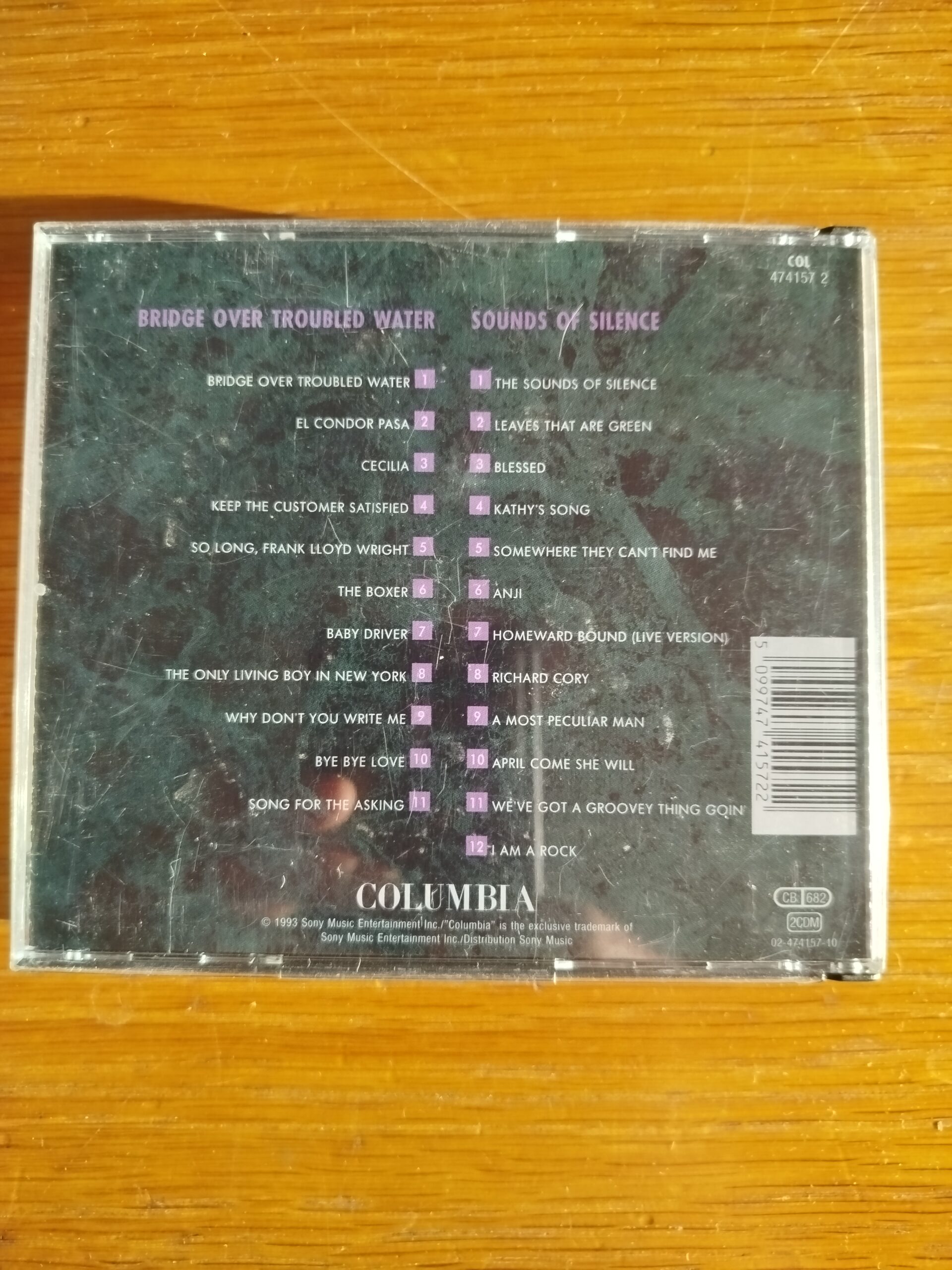 Simon & Garfunkel: Bridge Over Troubled Water & Sounds of Silence (Two Originals) - Imagen 2